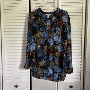 H&M floral blouse